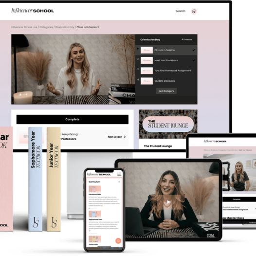 Influencer School By BossBabe