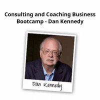 Dan Kennedy speaking, focused on business growth for consultants and coaches.