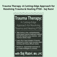 Saj Razvi leading a session on psychedelic somatic trauma therapy