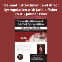 Dr. Janina Fisher teaching about traumatic attachment and affect dysregulation.
