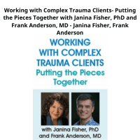 Janina Fisher and Frank Anderson teaching complex trauma therapy
