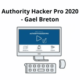 Authority Hacker Pro 2020 Course