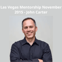 Las Vegas Mentorship November 2015 – John Carter
